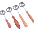 Wax Melting Spoon for Wax Seal Stamp - Wooden Handle Wax Spoon - Wax Seal Spoon - Wax Spoon - Spoon with Spout - Large Wax Melter Supplies