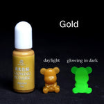 Glow In The Dark Resin Pigment Dye, Resin Coloring, Glow Uv Resin Color, Resin Colorant, Liquid Resin Pigment, Epoxy Resin Color Dyes