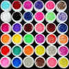 36 Pcs Reflective Nail Glitter Gel Manicure Kit | Dazzling Colors | Pressed Glitter Phototherapy Gel | Nail Polish Nail Art Decor Supplies