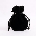 Jewelry Pouch - Velvet Drawstring Pouch - Drawstring Bag - Jewelry Bag With Logo - Jewellery Flannel Pouch Packaging Bulk - Gift Bag