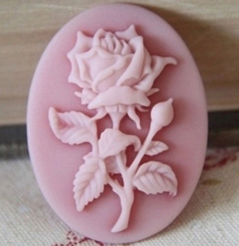 Rose Flower Mold Spring Large Guest Soap Size Flower Mold - Silicone Large Flowers Mould - Chocolate Fondant Molds -Wax Butter Polymer Clay