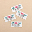 75 Pcs Iron On Labels - Custom Clothing Fabric Label Name Tag Handmade Design -Personalized Iron on Tags - Daycare Name Labels School Camps