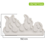 Fire Flame Cutter Set, Fire Cutter, Fire Cookie Cutter, Flames Cutter, Flame Fondant Cutter, Cake Tool, Sugarcraft, Chocolate, Fondant
