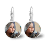 Picture Earrings, Personalized Dangle Earrings, Photo Gifts Jewelry, Custom Photo Earrings, Gift For Her, Best Friend Gift Charm, Girlfriend