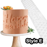 Cake Border Mold - Rose Silicone Mold Rose Silicone Damask Mat Fondant Cake Mould Cake Decorating Tool Sugar Dress Chocolate Gumpastes Tools
