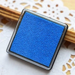 Ink Pad for Stamp, Multipurpose Ink Pad, Craft Ink Pad, Colorful Inkpad, Fingerprint Ink Pad , Mini Ink Pads, Fabric Paper 14 Colors