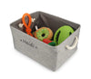 Custom Foldable Pet Toy Storage Basket - Customized Kids Toy Organizer - Personalized Dog Toy Basket Dog Toys Storage Bag Dog Toy Bin