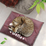 Personalized Dog Bed - Custom Dog Bed - Rectangle Flat Bed - Custom Picture Logo - Design Your Own - Dog Mat - Dog Lover Gift Furniture