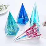 Large Pyramid Mold for Resin Silicone - Silicone Orgonite Tower Pyramid Mold - Orgone Pyramid Mold - Silicone Resin Mold - DIY Craft Supply