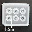Drop Dangle Earring Mold - Resin Earring Mold - Epoxy Round Square Jewelry Mold - Pendant Silicone Mold - Mold For Jewelry Making Fashion