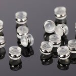 Earring Backings - Earring Backs Replacements - Earring Stoppers, Earring Nuts, Clutch, Stud - Jewelry Making Supplies - Gold Silver Metal