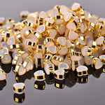 Heart Earring Backings - Earring Backs Replacements - Stoppers, Earring Nuts, Clutch, Stud - Jewelry Making Supplies - Gold Silver Rose