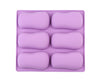 Soap Mold - 6 Cavities - Bar Silicone Soap Mold - Plaster Mold Ice Mold Silicone Mold Chocolate Mold -  Polymer Clay Resin Moulds