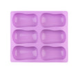 Soap Mold - 6 Cavities - Bar Silicone Soap Mold - Plaster Mold Ice Mold Silicone Mold Chocolate Mold -  Polymer Clay Resin Moulds
