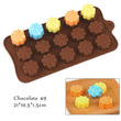 Chocolate Mold -  Silicone Mould for Wax, Chocolate, Cake Making - Resin Mold - Baking Mold - Plaster Mold - Gummy Ice - Heart Round Bar