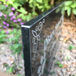 Personalized Memorial Pet Stone- Slate 12" x 6" - Custom Dog Memorial - Custom Cat Memorial - Custom Guinea Pig Memorial - Pet Loss Gift