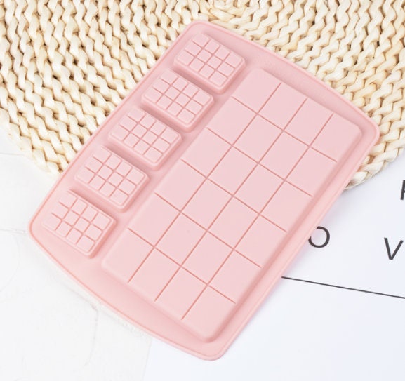 Chocolate Mold -  Silicone Mould for Wax, Chocolate Bar, Cake Making - Resin Mold - Baking Mold - Plaster Mold - Gummy Ice