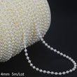 White Freshwater Pearl Natural Baroque Beads Stones - DIY Jewelry Making Bracelets Necklace - Round Craft Findings 3 4 5 6 8 mm Strand