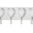 Ice Cream Mold - Ice Lolly Mould - Silicone Ice Cream Maker - Ice Pop Molds - Heart Shape