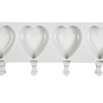 Ice Cream Mold - Ice Lolly Mould - Silicone Ice Cream Maker - Ice Pop Molds - Heart Shape
