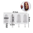 Ice Cream Mold - Ice Lolly Mould - Silicone Ice Cream Maker - Ice Pop Molds - Heart Shape