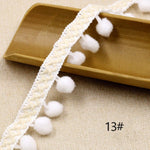 ขอบปอมปอมถักมือ, อุปกรณ์เย็บผ้าผ้าขอบปอมปอม, ริบบิ้นประดับปอมปอมพู่ลูกบอล, งานฝีมือ