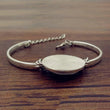 Custom Photo Bracelet Gold Silver - Personalized Photo Engraved Bracelet for Women - Gift for Her Wife Girlfriend - Birthday Anniversary