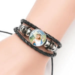 Personalized Photo Engraved Bracelet for Women - Custom Photo Leather Bracelet -Gift for Her Wife Girlfriend - Birthday Anniversary