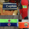 5 Custom Printed Armband Personalised Captain Football Sports Safety Reflective Event Personalized Safety Visibility Band High Viz High Vis