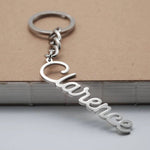 Personalized Name Keychain, Custom Keyring, Your Name Keychain, Durable Metal Key Chain, Stainless Steel Keychain, Nametag Luggage Tag, Gift