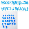 26 Pcs Alphabet Stamps, Letter Stampings, Number Letters Fondant Clay Stamp Press, Soap Stamp Press, 0-9 and A-Z, Polymer Clay Letter Stamp