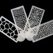Cake Lace Mold - Leopard Silicone Mold Silicone Damask Mat Fondant Cake Mould Cake Decorating Tool Sugar Dress Chocolate Gumpastes Tool