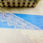 Cake Lace Mold Cake Craft Cake Decorating Tool Stencils Damask Border Cake Side Cupcake Stencil Sugarcraft Decoration Mould Baking Supply