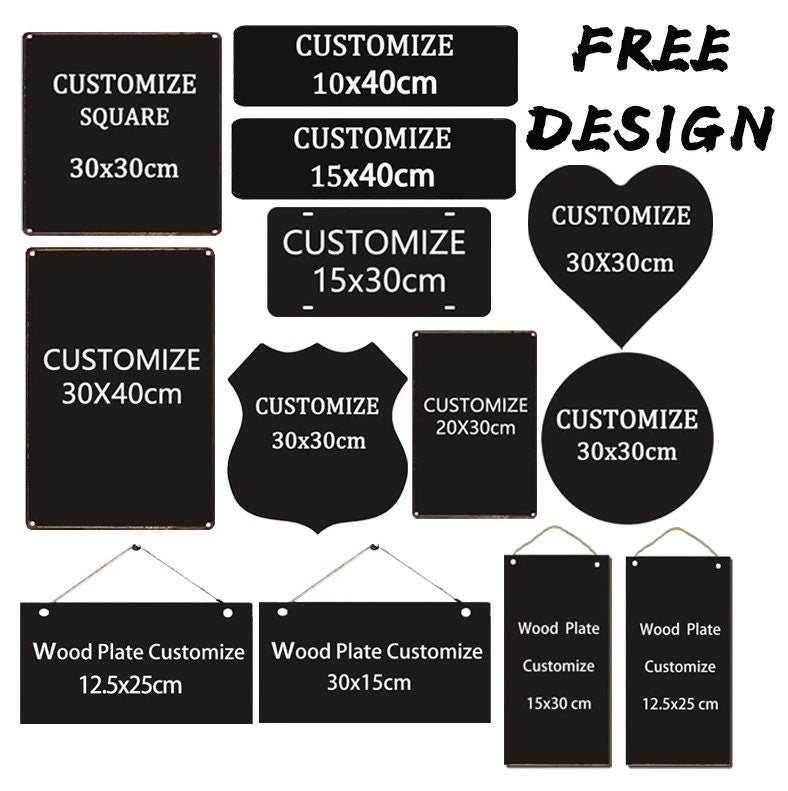 Personalized Garage Metal Sign - Custom Tin Sign - Indoor/Outdoor - Auto Shop Bar Pub Restaurant Decor - Home, Office, Business Gift