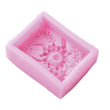 Matriță dreptunghiulară pentru săpun cu margarete pentru fabricarea săpunului handmade, bară de loțiune, unelte și materiale DIY, matriță din silicon pentru flori, matriță pentru lut polimeric, rășină și ceară