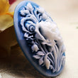 Flower Mold - Spring Large Guest Soap Size Flower Mold - Silicone Large Flowers Mould - Chocolate Fondant Molds -Wax Butter Polymer Clay