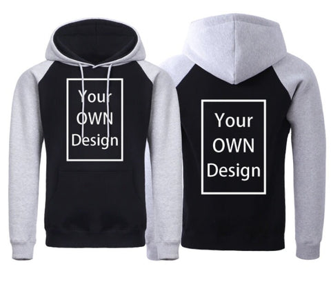 Personalized Custom Hooded Sweatshirt, Custom Hoodie for Men and Women, Custom Photo or Text Hoodie, Hoodie with Custom Text and Picture