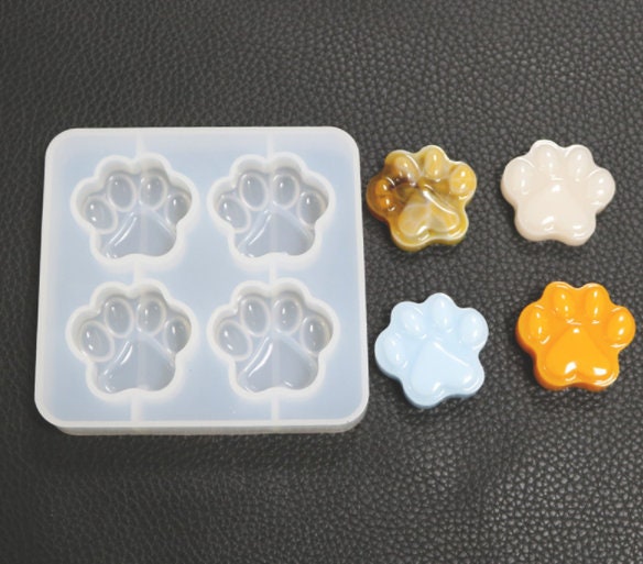 Dog Paw Resin Casting Mold DIY Large Pet Paw Silicone Mold for Epoxy Resin Crafts Soap, Polymer Clay Crafts, Art Mould, Pet Cremation Treat