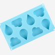 Molde de Silicone Nuvem, Gota de Chuva em Silicone de Grau Alimentar, Molde para Cakesicles, Bombas de Chocolate Quente, Cascas de Chocolate Quebráveis, Artesanato em Resina