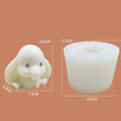 3D Elephant Silicone Mold Candle Mold For Fondant Mousse Cake Chocolate Decoration Plaster DIY Crafting Resin Moulds Soap Mold Polymer Clay