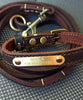 Personalized Leather Dog Collar, Engraved Dog Collar, Custom Dog Collar with Name Plate, Leather Dog Collar, Small Medium Large Dogs