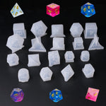 Dice Resin Mold  -Dice Silicone Mold Kawaii Dice Molds Gamer Tools Dice Dice Kit Dnd Dice Jewelry Dice - Polyhedral Dice D20 Dice Making