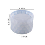 Round Candle Holder Mold -  Resin Mold -  Epoxy Mold -Silicone Round Cylinder Mold - Cube Hollow Soap Mold Mould - DIY Craft Supplies