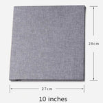 Custom Family Photo Album, Plain Linen Scrapbook Album DIY, Free Size Photo Book ,Large Self Adhesive Photo Album, Baby Shower Gift
