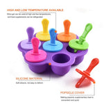 Ice Lolly Mould -  Ice Cream Mold - Silicone Ice Cream Maker - Ice Pop Molds - Maker for Kids