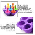Ice Lolly Mould -  Ice Cream Mold - Silicone Ice Cream Maker - Ice Pop Molds - Maker for Kids