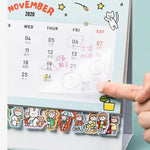 Transparent Matte Sticky Notes Set - Clear Stickers Stickies for Studying Planner Bullet Journal Scrapbook Study Supplies School Stationary