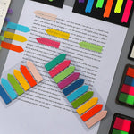 Colorful Index Sticky Notes  Set - Arrow Index Stickers Page Markers - Planner Bullet Journal Scrapbook - Study Supplies - School Stationary