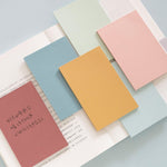 Pastel Sticky Notes  Set - Colorful Tracing Paper Office - Page Markers - Planner Bullet Journal Scrapbook Study Supplies School Stationary
