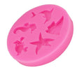 Fish Silicone Mold For Resin, Starfish Crab Dolphin Diy Crafts, Candy, Fondant, Resin Epoxy Mould Gumpaste Making Diy Tool, Cake Decorating